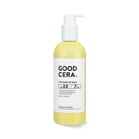 Good Cera Ato Relief Oil Wash 400ml, HOLIKA HOLIKA HOLIKA HOLIKA Body Wash