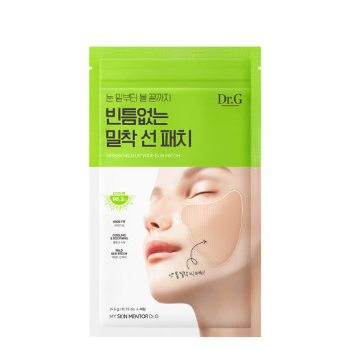 Green Mild Up Wide Sun Patch 4P, Dr.G Dr.G Sun Patch