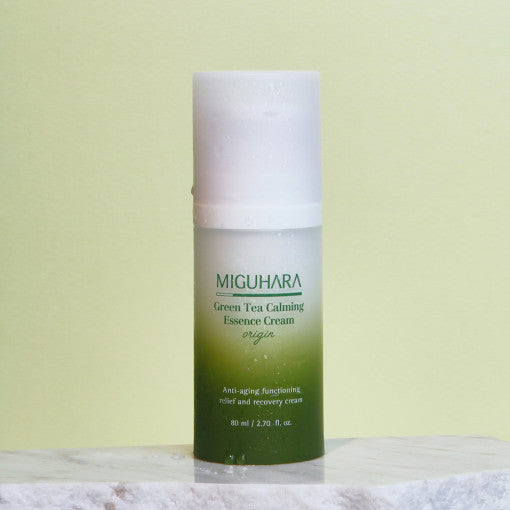 Green Tea Calming Essence Cream Origin 80ml, MIGUHARA MIGUHARA Face Cream
