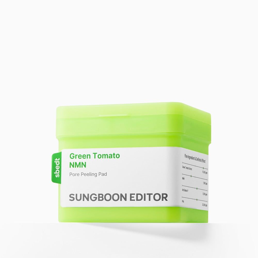 Green Tomato NMN Pore Peeling Pad 170ml/60ea, SUNGBOON EDITOR SUNGBOON EDITOR Peeling Pad
