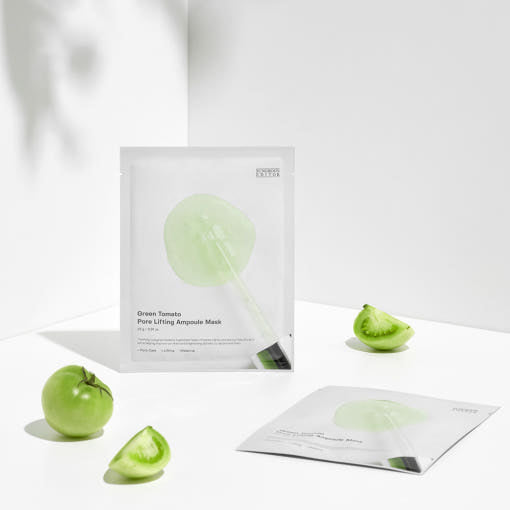 Green Tomato Pore Lifting Ampoule Mask 23ml X 10ea, SUNGBOON EDITOR SUNGBOON EDITOR Treatment Mask