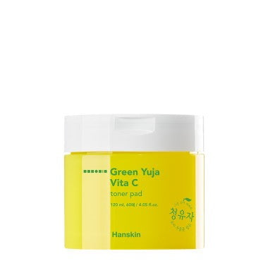 Green Yuja Vita C Toner Pad 120ml(60ea), Hanskin Hanskin Toner Pad