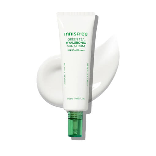Green tea Hyaluronic Sun Serum SPF50+ PA++++ 50ml, innisfree innisfree Sunscreen