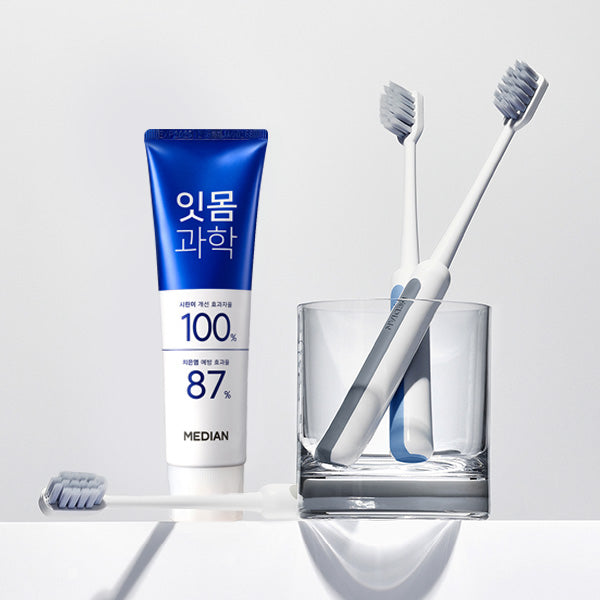 Gum Science Toothpaste Clean Mint 120g*3, MEDIAN MEDIAN Toothpaste