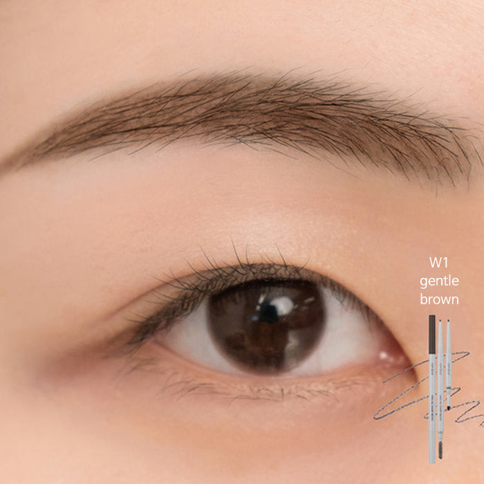 HAN ALL SHARP BROW - 6 colors, rom&nd rom&nd Eyebrow Pencil