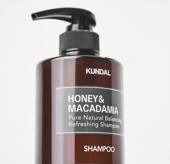 HONEY&MACADAMIA Pure Natural Balancing Refreshing Shampoo 500ml #BLANC, KUNDAL-1
