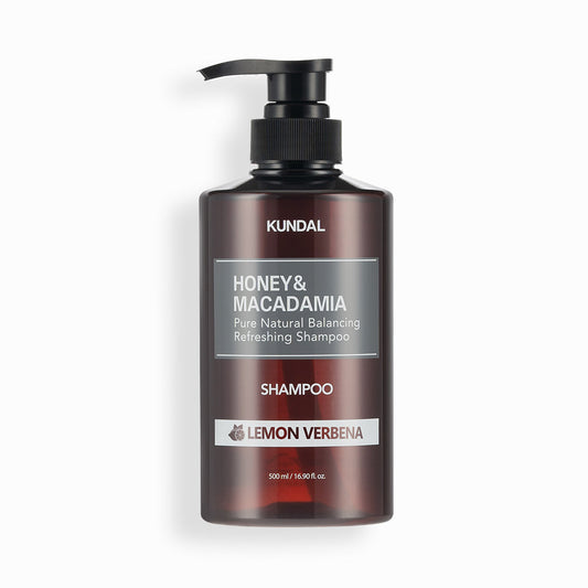 HONEY&MACADAMIA Pure Natural Balancing Refreshing Shampoo 500ml #LEMON VERBENA, KUNDAL-1
