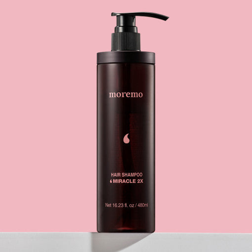 Hair Shampoo Miracle 2X 480ml, moremo moremo Shampoo