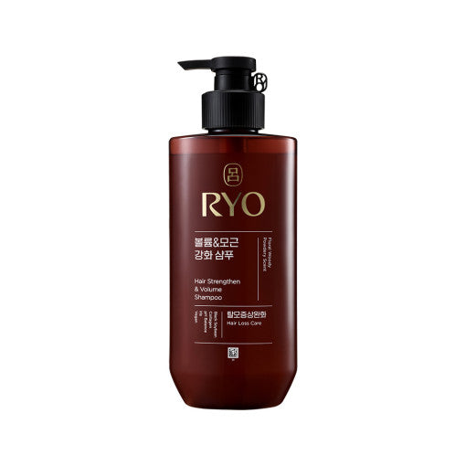 Hair Strenghten & Volume Shampoo 480ml, Ryo Ryo Shampoo