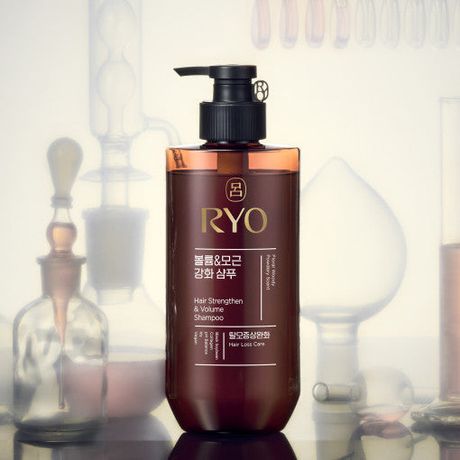 Hair Strenghten & Volume Shampoo 480ml, Ryo Ryo Shampoo