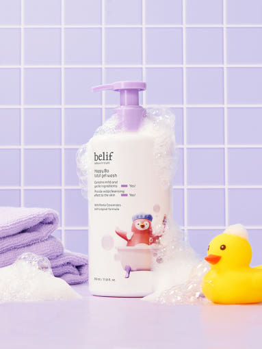 Happy Bo Total Gel Wash 350ml, belif belif Baby Body Wash