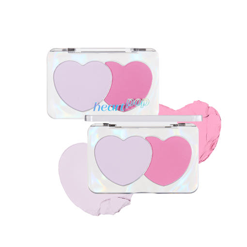 Heart Pop Duo Blusher 7.5g, ETUDE ETUDE Face Blusher
