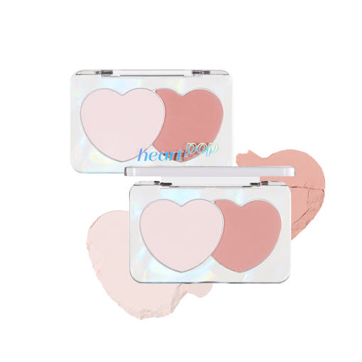 Heart Pop Duo Blusher 7.5g, ETUDE ETUDE Face Blusher