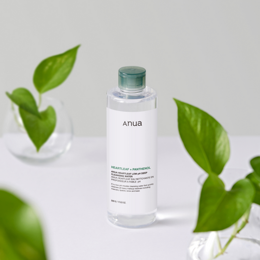 Heartleaf 87 Low pH Deep Cleansing Water 500g, Anua Anua Micellar Waters