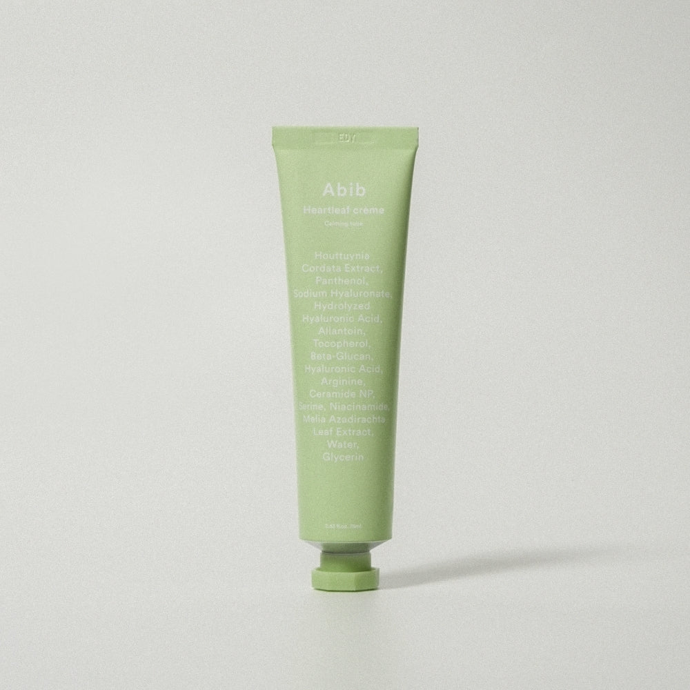 Heartleaf crème Calming tube 75ml, Abib Abib Facial Mask