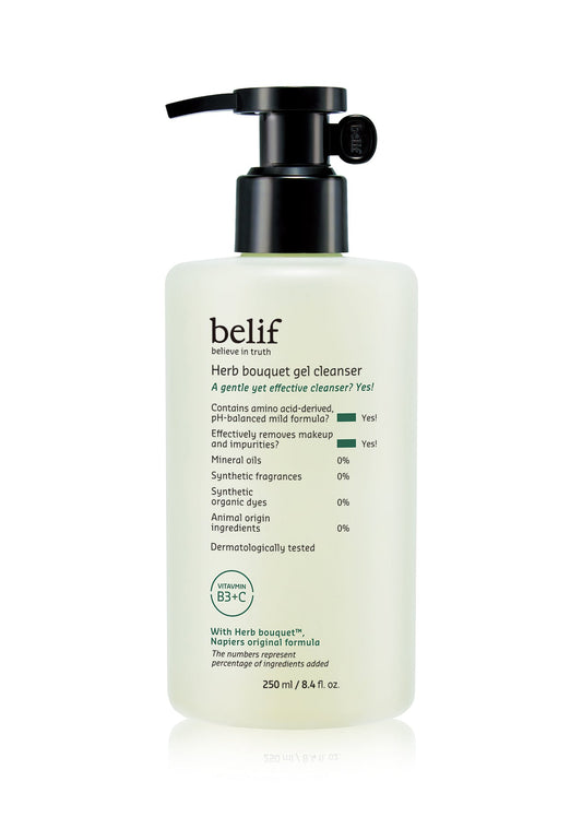 Herb Bouquet Gel Cleanser 250ml, belif belif Cleansing Milk & Gel