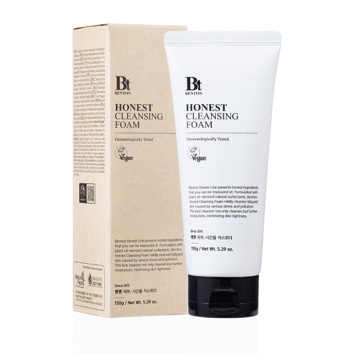 Honest Cleansing Foam 150g, Benton Benton Cleansing Foam