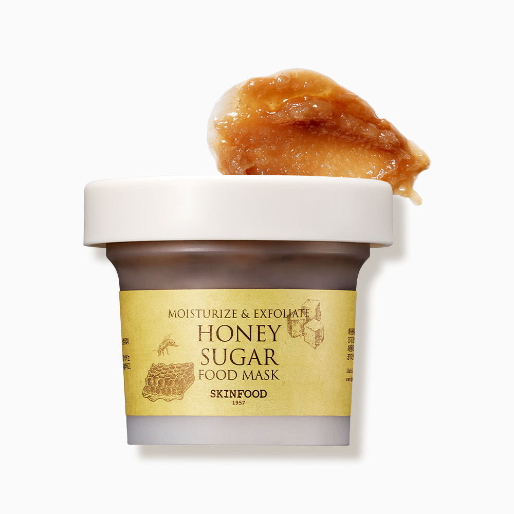 Honey Sugar Food Mask 120g,SKINFOOD SKINFOOD Wash Off Mask