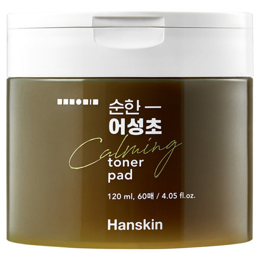 Houttuynia Calming Toner Pad 120g(60ea), Hanskin Hanskin Toner Pad