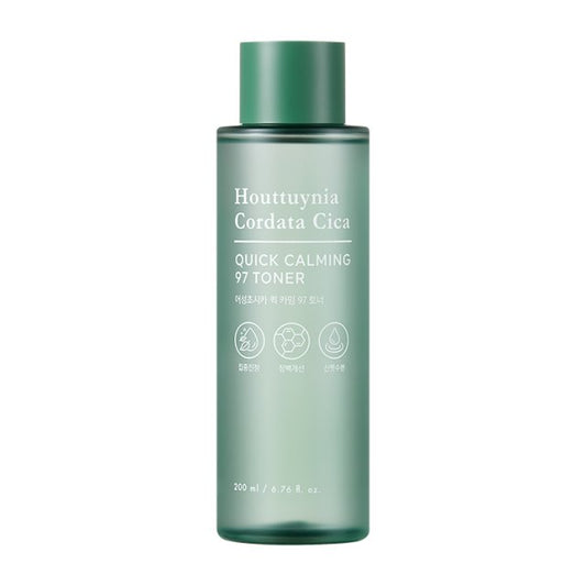 Houttuynia Cordata Cica Quick Calming Toner 200ml, TONYMOLY TONYMOLY Balancing Toner