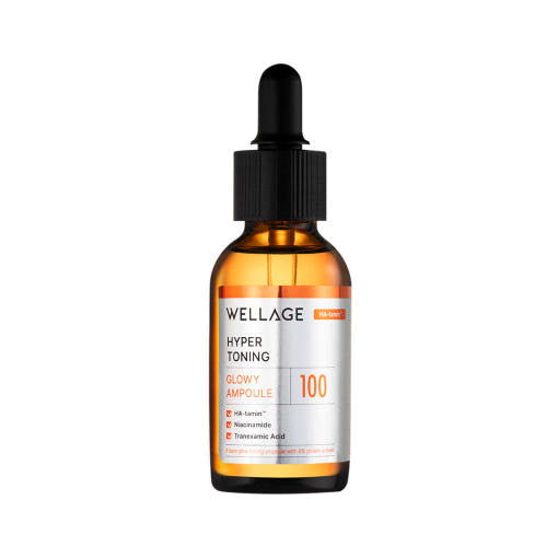 Hyper Toning Glowy Ampoule 30ml, WELLAGE WELLAGE Ampoule