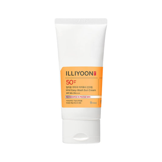 ILLIYOON Mild Easy Wash Sun Cream SPF50+ PA++++ 80ml ILLIYOON Sun Cream