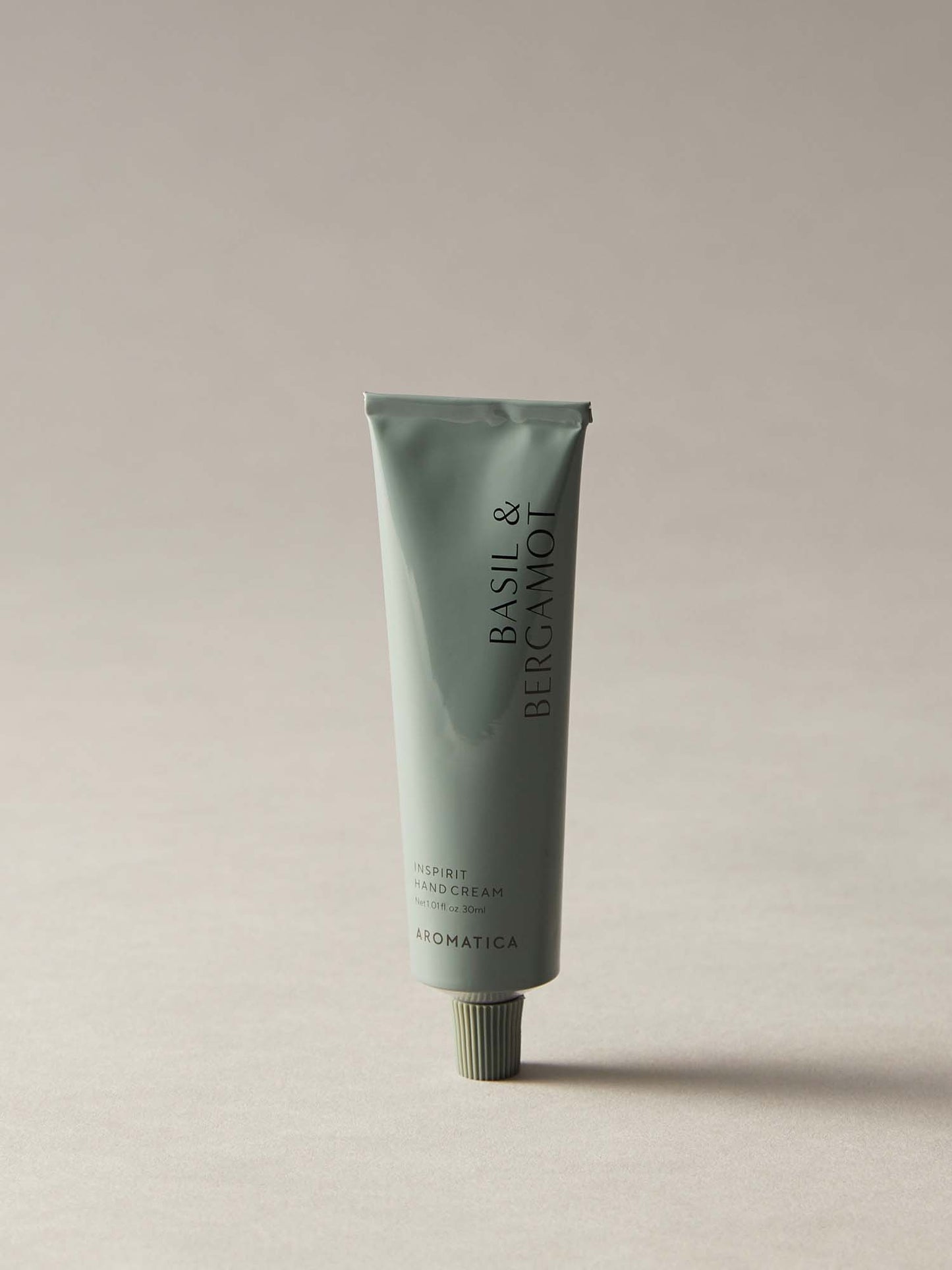INSPIRIT HAND CREAM BASIL & BERGAMOT 30ml, AROMATICA AROMATICA Hand Cream