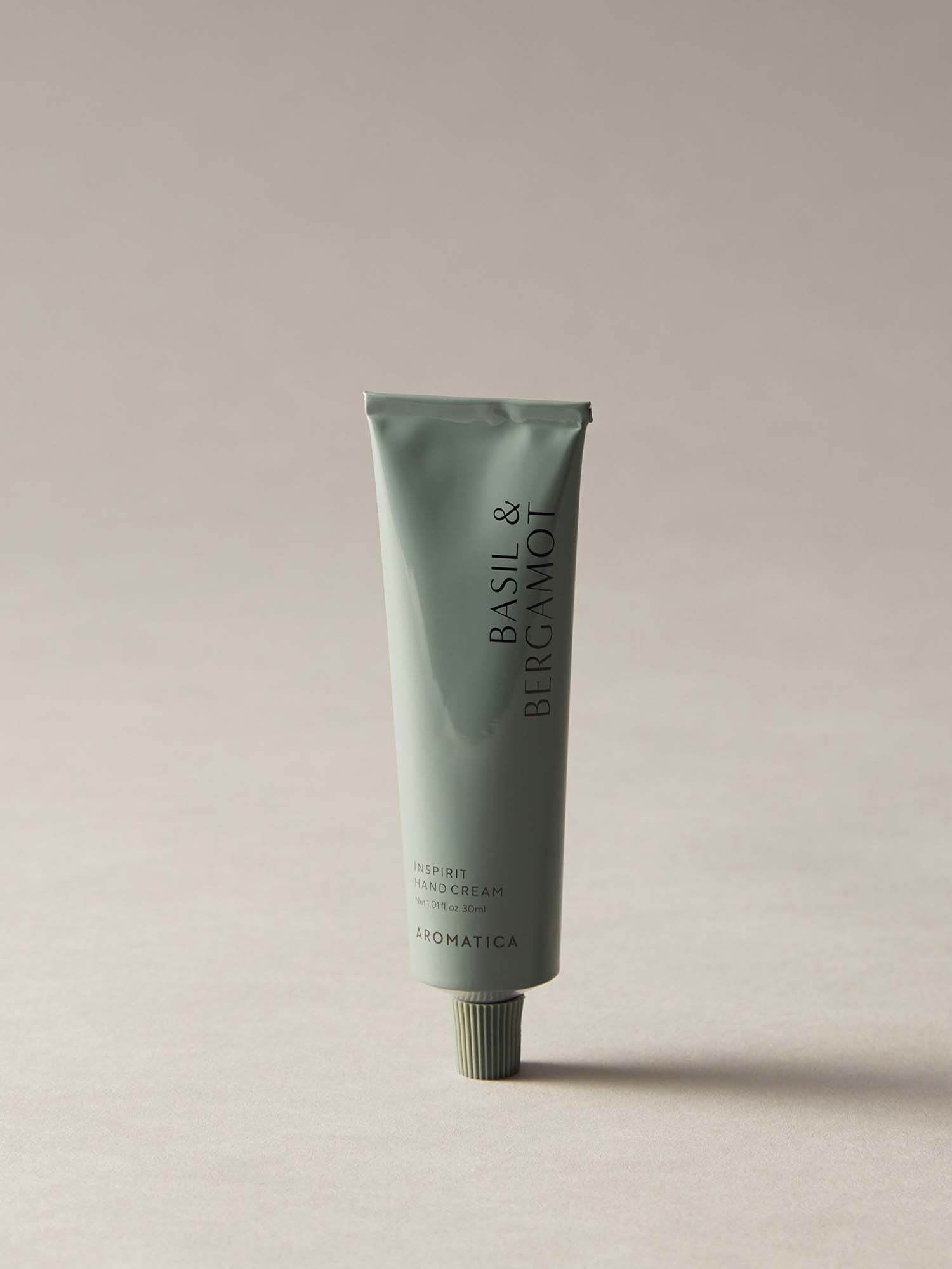 INSPIRIT HAND CREAM BASIL & BERGAMOT 30ml, AROMATICA AROMATICA Hand Cream
