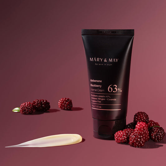 Idebenone Blackberry Complex Intense Cream 100g, MARY & MAY MARY & MAY Face Cream