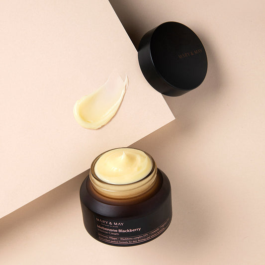 Idebenone + Blackberry Complex Intense Cream 70g, MARY & MAY MARY & MAY Face Cream