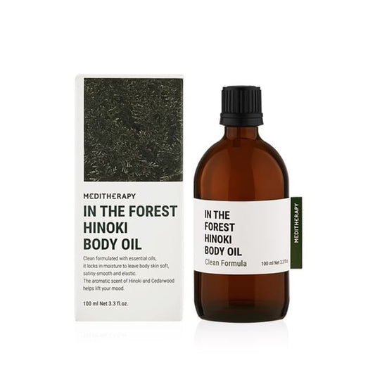 In The Forest Hinoki Body Oil 100ml, MEDITHERAPY