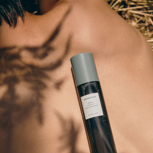 Inspirit Body Mist Basil & Bergamot 120ml, AROMATICA AROMATICA Body Mist