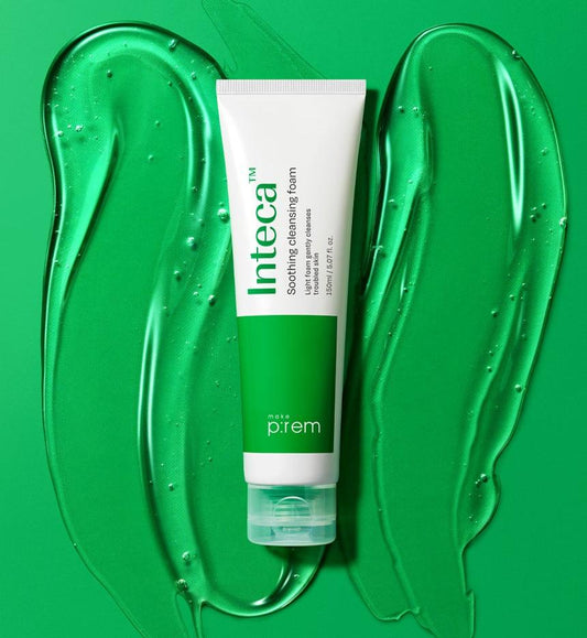 Inteca Soothing Cleansing Foam 150ml, make p:rem make p:rem Cleansing Foam