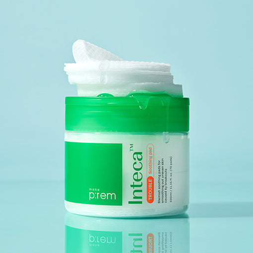 Inteca Trouble Soothing Pad 330ml(70ea), make p:rem make p:rem Toner Pad
