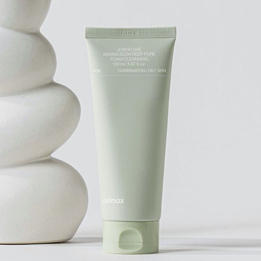 JI WOO GAE Baking Soda Deep Foam Pore Cleansing 150ml, celimax celimax Cleansing Foam