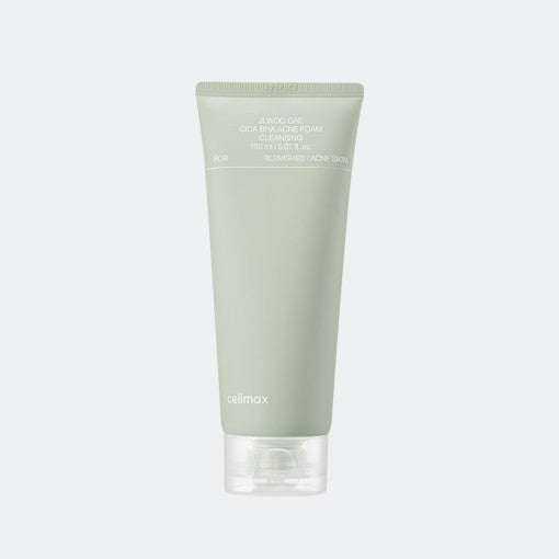 JI WOO GAE Cica BHA Acne Foam Cleansing 150ml, celimax celimax Cleansing Foam