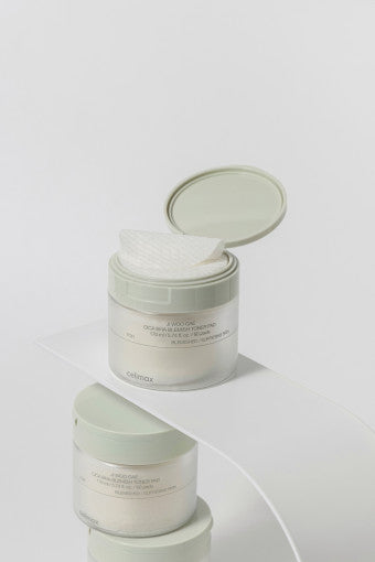 JI WOO GAE Cica BHA Blemish Toner Pad 60Pads, celimax celimax Balancing Toner