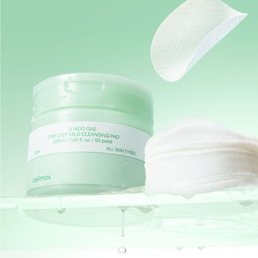 JI WOO GAE One Step Mild Cleansing Pad 225ml/60ea, celimax