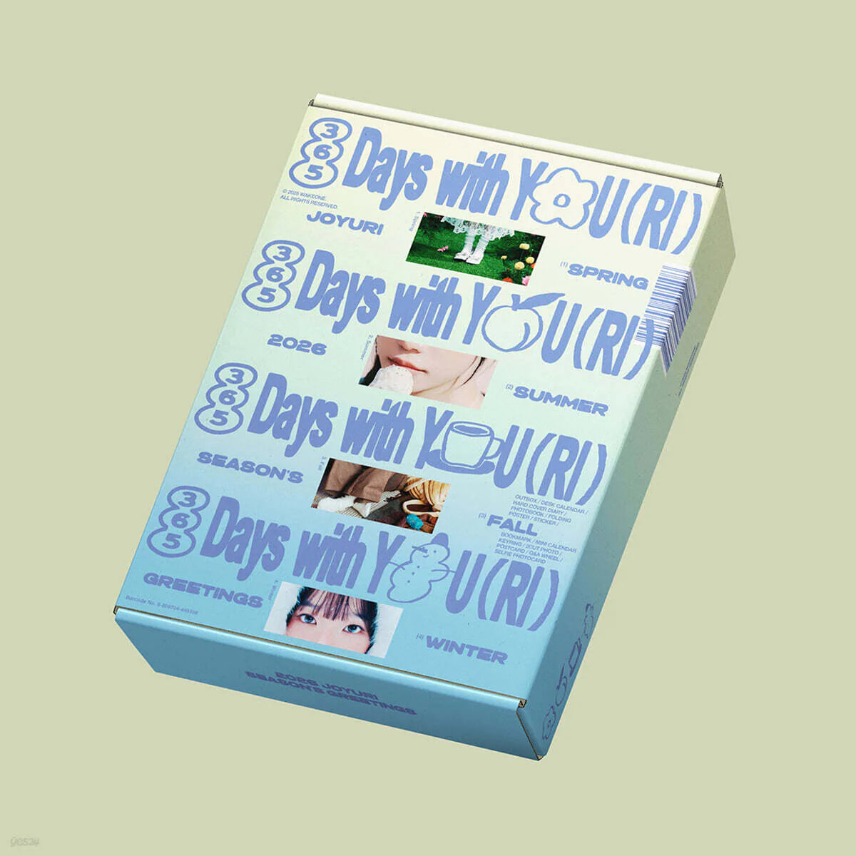 JO YURI - 2026 SEASON'S GREETINGS [365 Days with YOU(RI)] JO YURI Merch Set