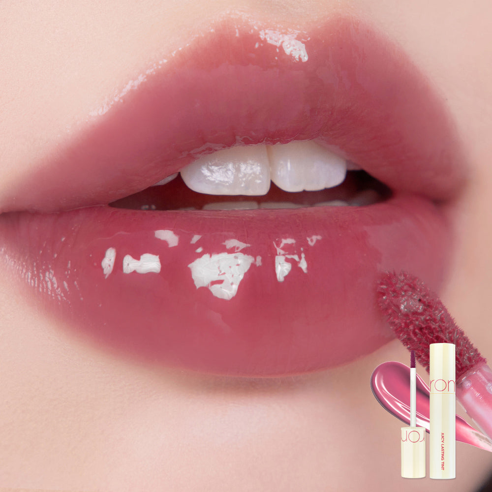 JUICY LASTING TINT Milk Grocery Series 28 BARE FIG 29 PAPAYA JAM, rom&nd rom&nd LIP TINT
