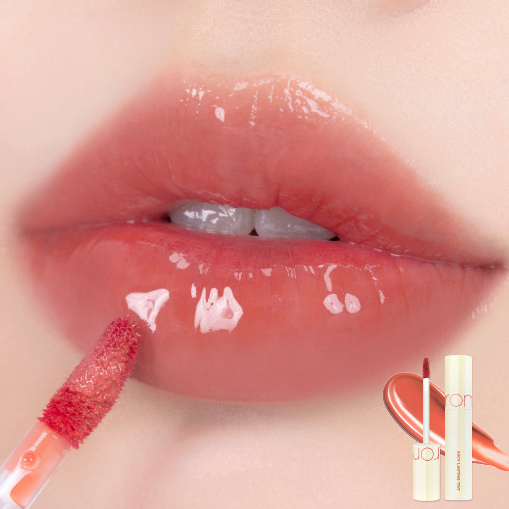 JUICY LASTING TINT Milk Grocery Series 28 BARE FIG 29 PAPAYA JAM, rom&nd rom&nd LIP TINT