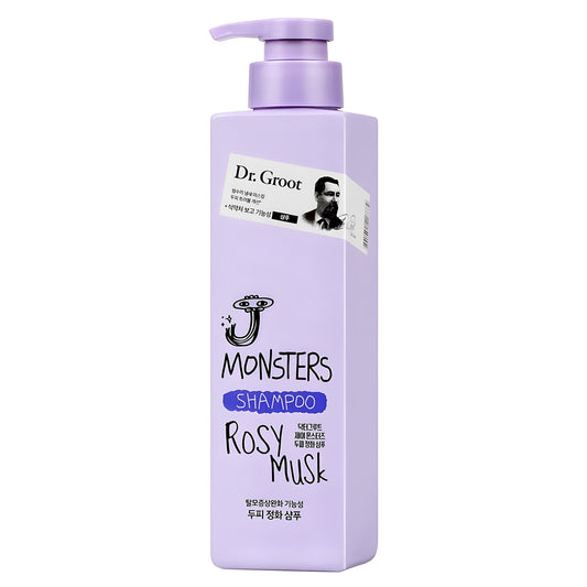 J Monsters Shampoo Rosy Musk 400ml, Dr.Groot Dr.Groot Shampoo