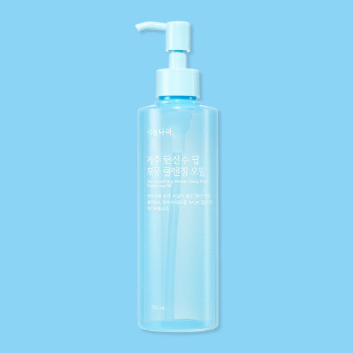 Jeju Sparkling Water Pore Deep Cleansing Oil 250ml, Shingmulnara Shingmulnara Cleansing Oil