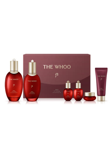 Jinyulhyang Anti-Wrinkle 2pcs Set, THE WHOO THE WHOO Skincare SET