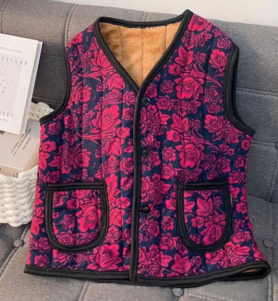 K-Idol Trend Quilted Vest – Korean Hot Item (Retro Kimgang Style) ANGEL GUARD Vest