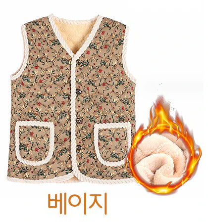 K-Idol Trend Quilted Vest – Korean Hot Item (Retro Kimgang Style) ANGEL GUARD Vest