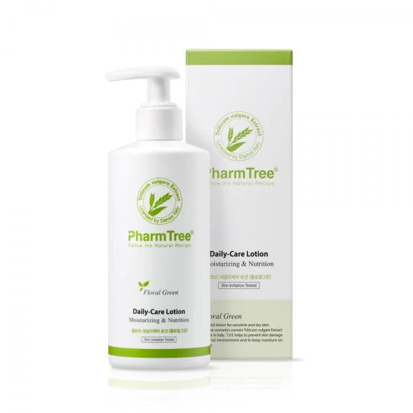 [K-Pharmacy Item] DAILY CARE LOTION FLORAL GREEN 300ml PharmTree Lotion