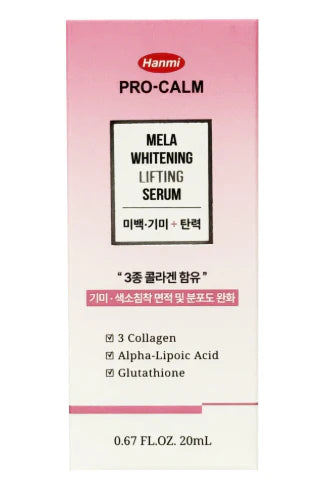 [K-Pharmacy Item] Hanmi PRO-CALM MELA WHITENING SERUM 20ml Hanmi Brightening Serum