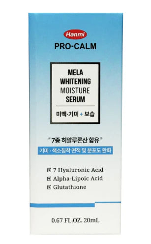[K-Pharmacy Item] Hanmi PRO-CALM MELA WHITENING SERUM 20ml