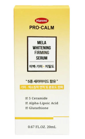 [K-Pharmacy Item] Hanmi PRO-CALM MELA WHITENING SERUM 20ml Hanmi Brightening Serum